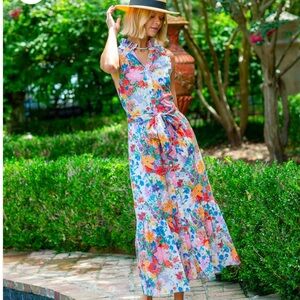 NWT! Olivia James Babs Dress in Bouquette- size M